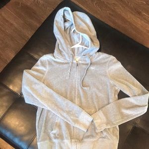 Victoria Secrets Gray Sequins hoodie size L